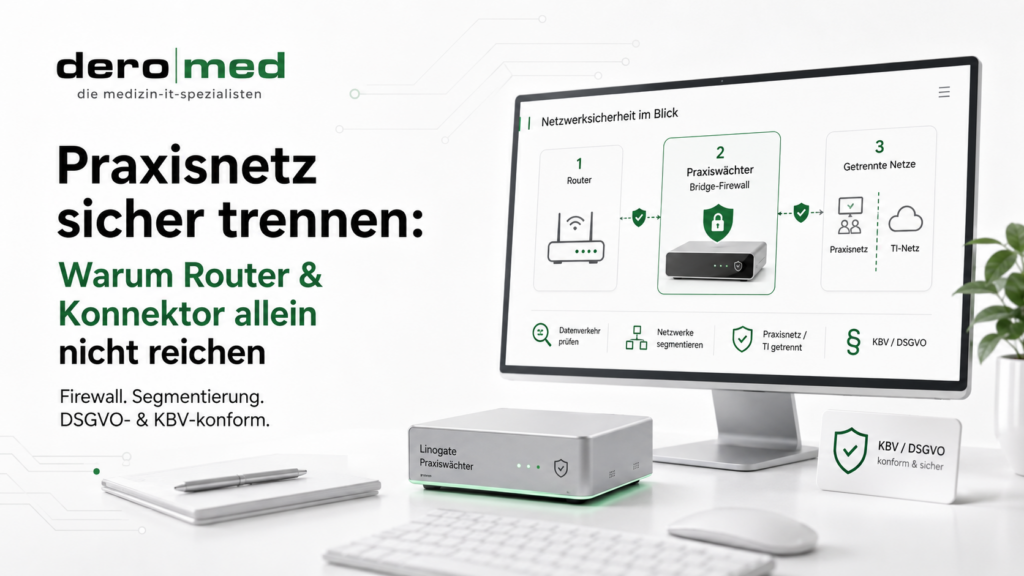 Warum ein Router keine Firewall ist – und was das für Ihre Patientendaten bedeutet